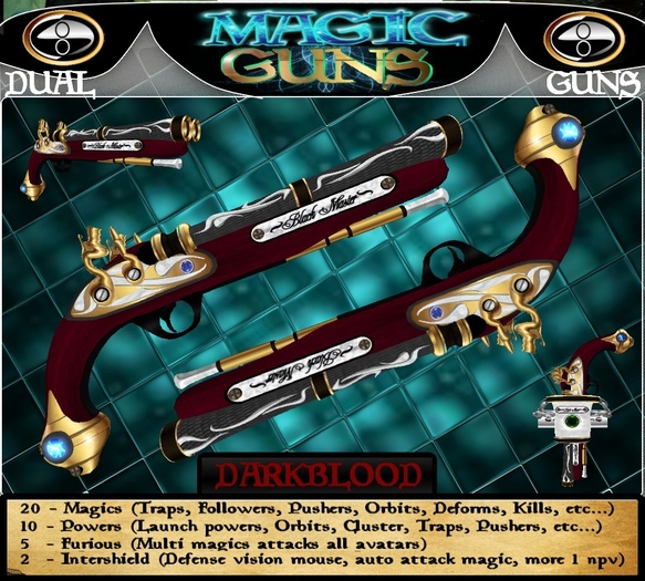 BOX Gun-Magic-Darckblood DUAL