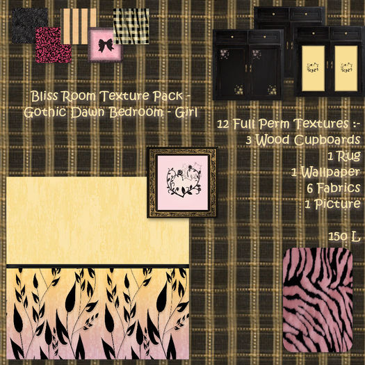 Bliss Room Textures - Gothic Dawn - Box