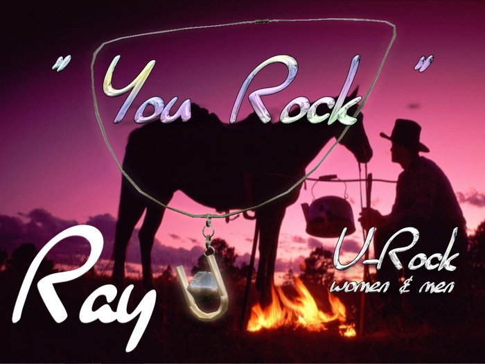 "You Rock" (U-Rock) Necklace