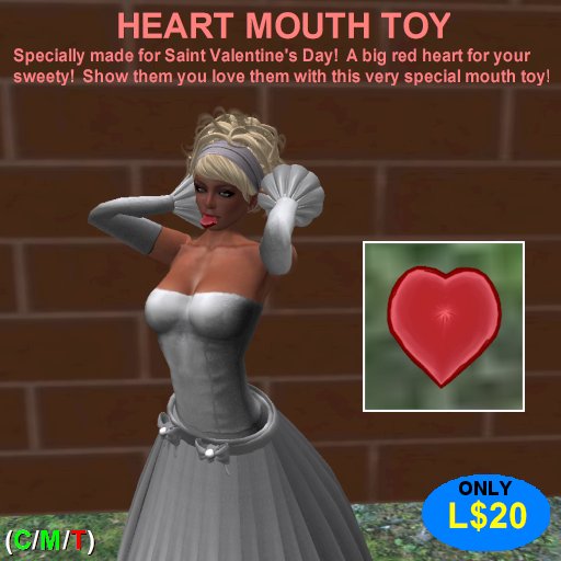 Heart Mouth Toy (Boxed)