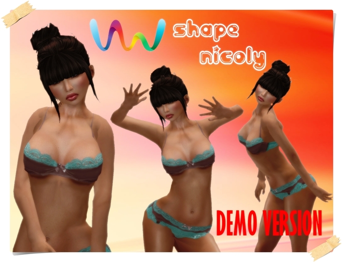 **.::!i InSaNiTy MaiNsToRe i!::.** Shape Nicoly (DEMO)