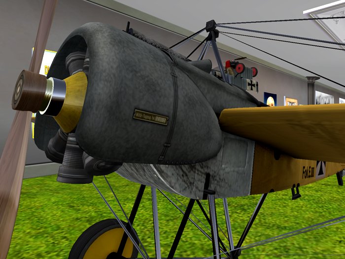 Fokker Eindecker EIII WW1 Yellow trim