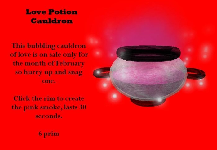 Love Potion Cauldron