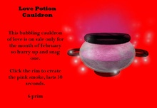 Love Potion Cauldron