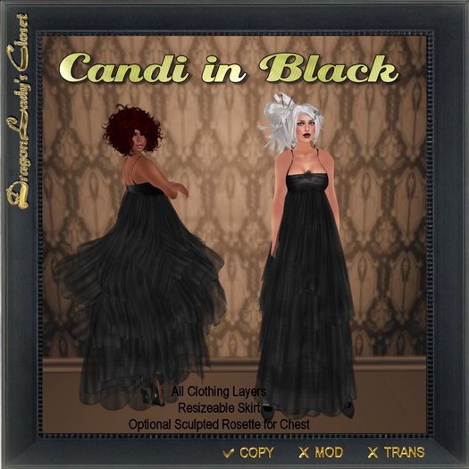 Candi in Black