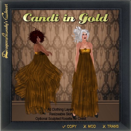 Candi in Gold