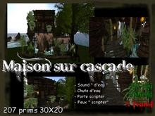 Maison etages sur cascade 