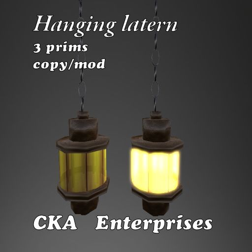 hanging latern 3 prim 2712 Boxed