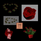 Valentine: Tell her with roses - red pack