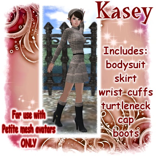 Kasey - Tan   *FOR PETITES MESH AVATARS*