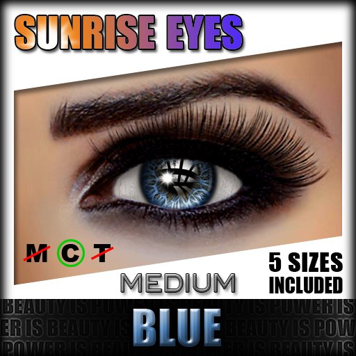 IKON 'Sunrise' Eyes - Blue