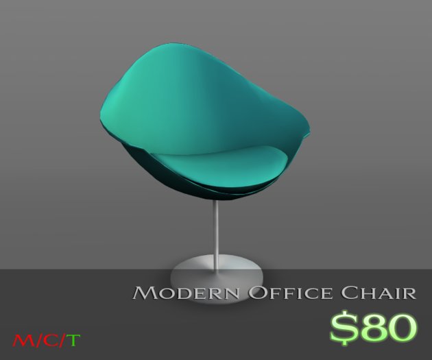 [br] Teal Office Chair [Boxed]