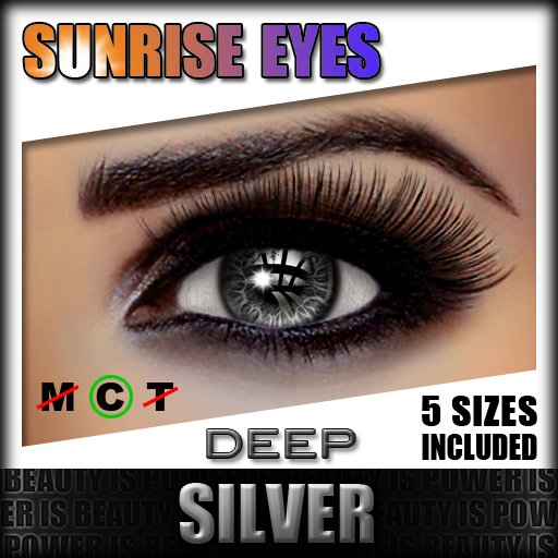 IKON 'Sunrise' Eyes - Silver Deep