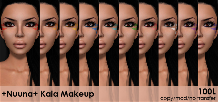 +Nuuna+ Kaia makeup