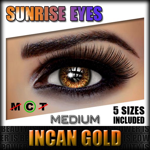 IKON 'Sunrise' Eyes - Incan Gold