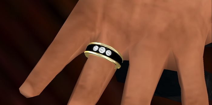 TM Mens Timeless Elegance Right-Hand Ring - Metals and Gem Color Change - Resize Menu