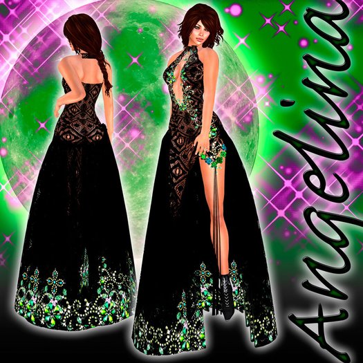 .:: ANGELINA BLACK N' GREEN ::.