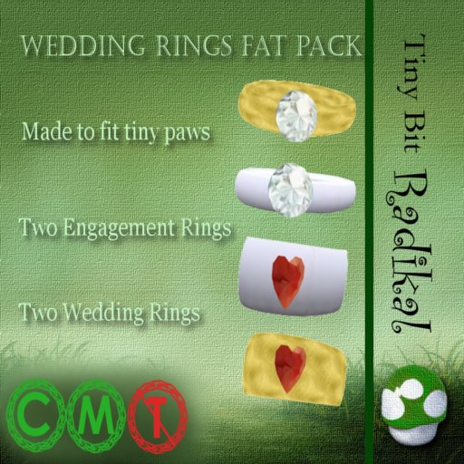 Wedding Rings Fat Pack