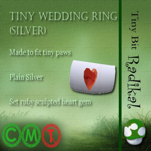 Tiny Wedding Ring (Silver)