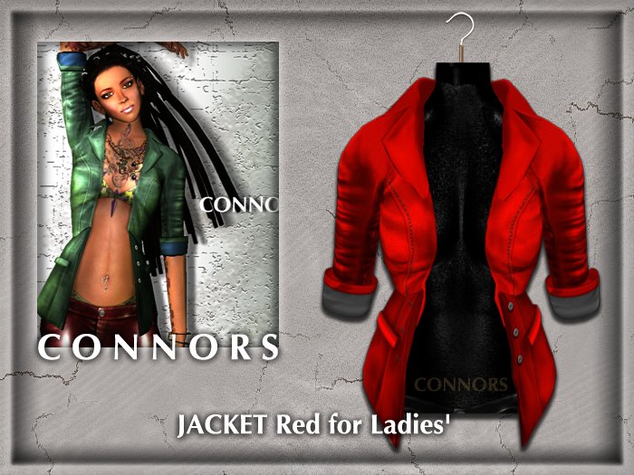 *Connors* JACKET RED for Ladies'