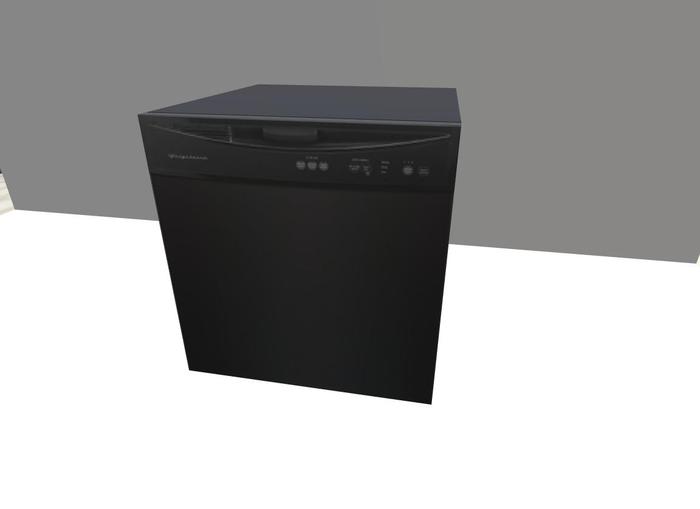 dishwasher black