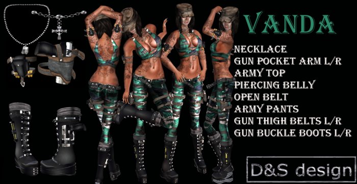 D&S design VANDA ARMY*