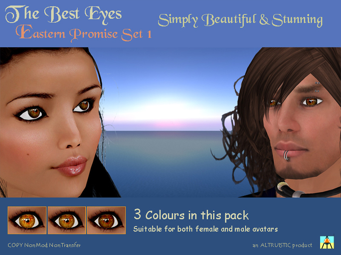 The Best Eyes Pk1 (Lighter Browns)