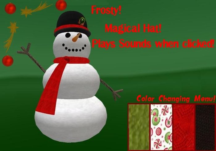 Frosty the Snowman by MG Designs
