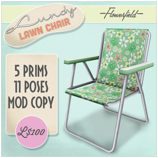 /artilleri/ Lundy Lawn chair *flowerfield*