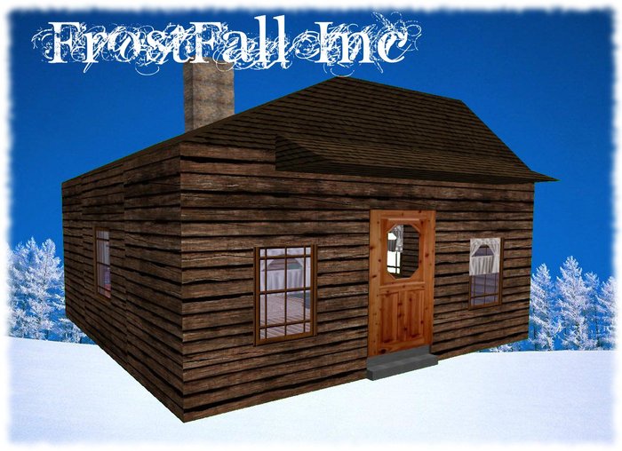 -FrostFall Inc- Small Wood Cottage