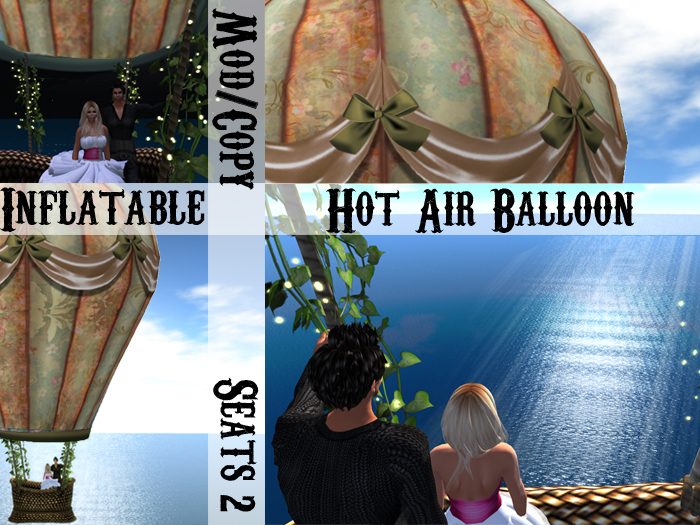Inflatable Hot Air Balloon Earthy- MOD/COPY