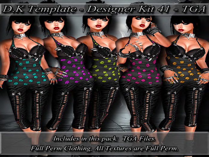 D.K Template - Designer Kit 41 - TGA
