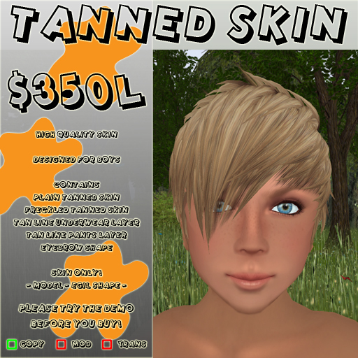 *SnS - Boy's Skin - Tan