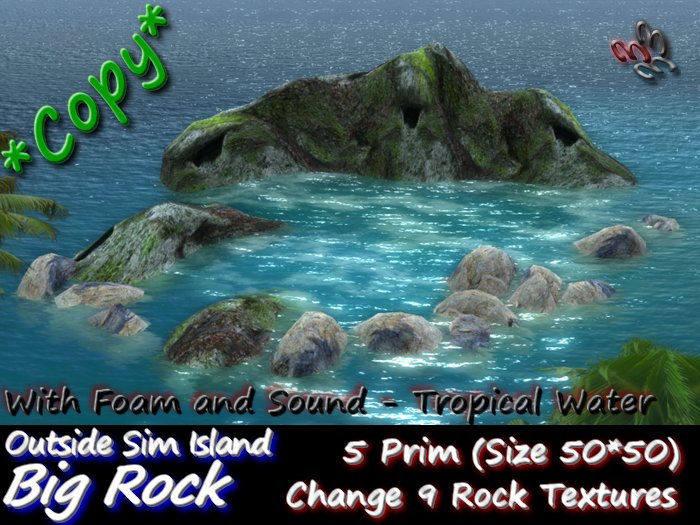333 - Outside Sim Island Big Rock