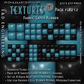 [FLR212] 8 Aqua Blue Latex and Black Latex Cushion Textures Aqua Latex Textures Aqua Vinyl Textures by E&D ENGINEERING