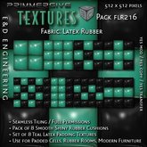 [FLR216] 8 Teal Latex and Black Latex Cushion Textures Teal Latex Textures Teal Green Vinyl Textures by E&D ENGINEERING