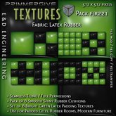 [FLR221] 8 Bright Green Latex and Black Latex Cushion Textures Green Latex Textures Vinyl Textures by E&D ENGINEERING