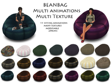 BeanBag Multi Animations textures Copyable