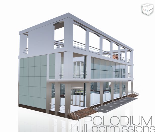 Full Perm Polodium Full Perm Modern Multipurpose Building