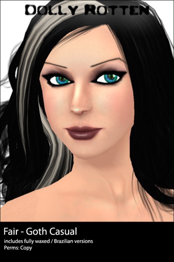 :: Dolly Rotten :: 2012 Skins :: Goth Casual :: Fair