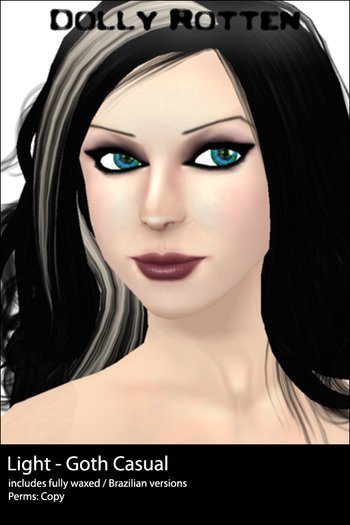 :: Dolly Rotten :: 2012 Skins :: Goth Casual :: Light
