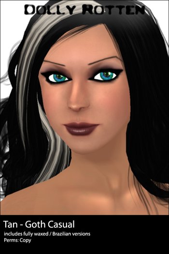 :: Dolly Rotten :: 2012 Skins :: Goth Casual :: Tan
