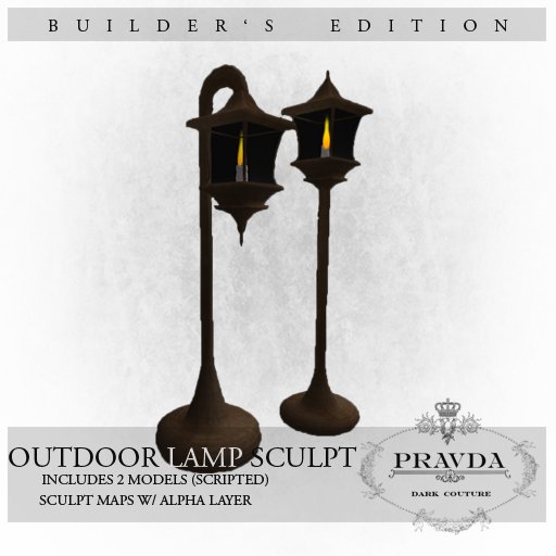 * PRAVDA - DC * - Outdoor Lamp V2 Sculpt