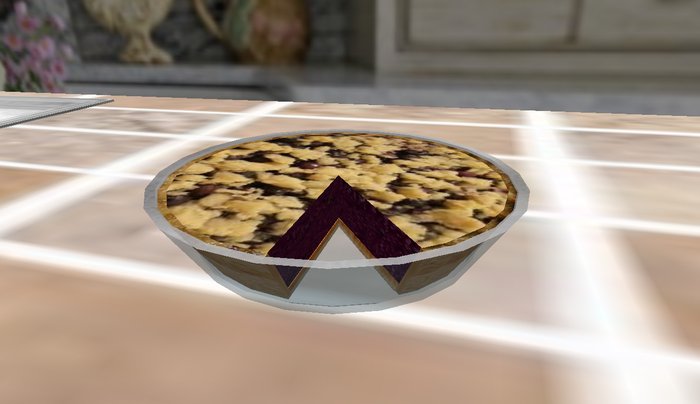 Kellye's Kitchen Blueberry Pie