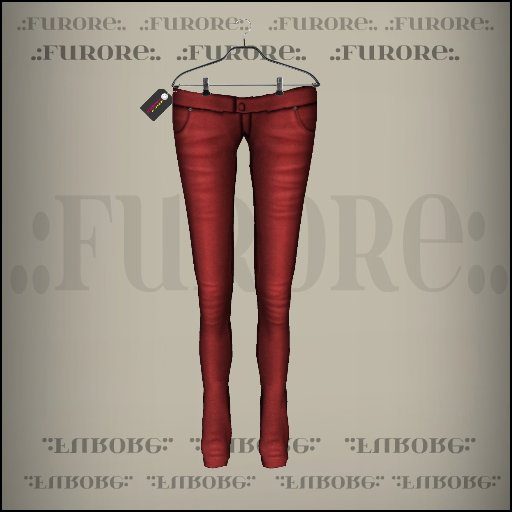 [Furore] Low Waist Pants *RED*
