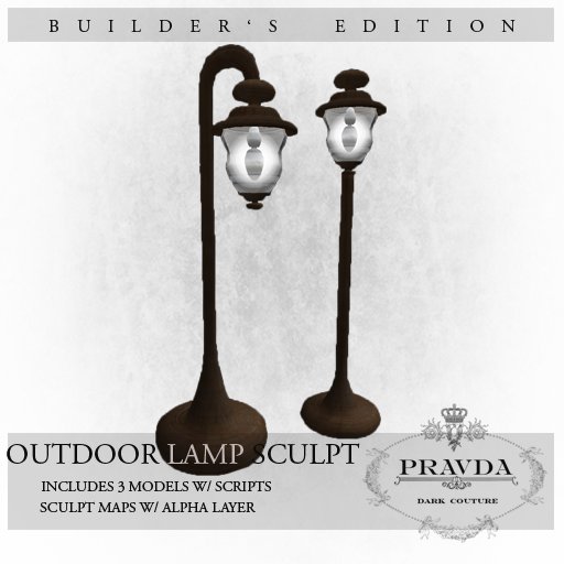 * PRAVDA - DC * - Outdoor Lamp Sculpt
