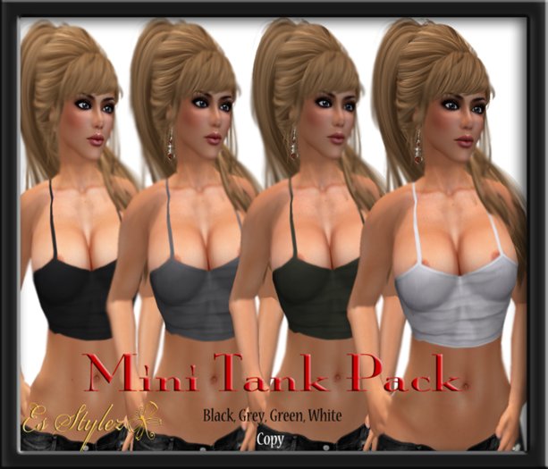 ~*Es Stylez*~Mini Tank Top Pack 1