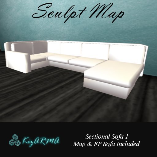 KizARMA Sectional Sofa 1 Sculpt Map