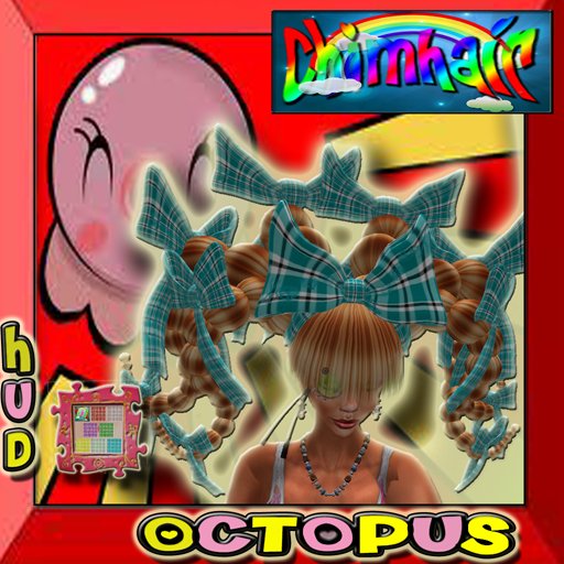 %.:ChimHair:.% Octopus Bunchies/Braids  Copper