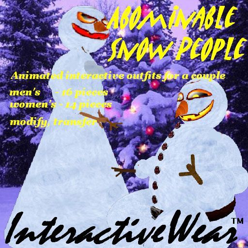 Abominable Snow Couple.